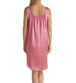 Amanda Rich Satin Banded Sleeve Knee Length Gown 104-40 -Simone Perele Bikinis Shop amanda rich amri01 104 40 bs