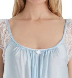 Amanda Rich Lace Cap Ankle Length Gown 105-SH -Simone Perele Bikinis Shop amanda rich amri01 105 sh cs1