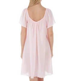 Amanda Rich Short Sleeve Knee Length Nightgown 146-SH -Simone Perele Bikinis Shop amanda rich amri01 146 sh bs