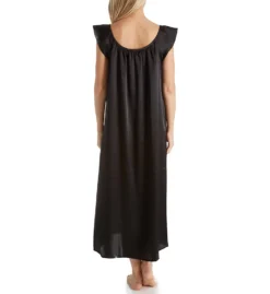 Amanda Rich Satin Long Gown With Flutter Sleeve 209-40 -Simone Perele Bikinis Shop amanda rich amri01 209 40 bs