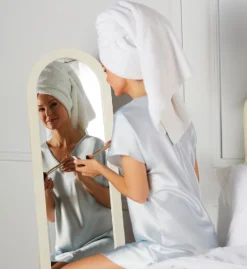 Amanda Rich Bias Cut Satin T-Shirt Gown 412-40 -Simone Perele Bikinis Shop amanda rich amri01 412 40 cs3