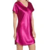 Amanda Rich Bias Cut Satin T-Shirt Gown 412-40