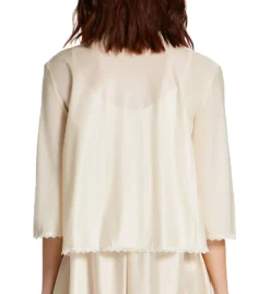 Amanda Rich Tricot Bed Jacket With Lace AR152 -Simone Perele Bikinis Shop amanda rich amri01 ar152 bs