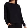 Aspen Dream Essential Soft Loose Fit Long Sleeve Top BLSB