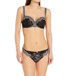 Aubade Soleil Nocturne Half Cup Bra ND14 -Simone Perele Bikinis Shop aubade aub001 nd14 cs1