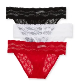 B.tempt'd By Wacoal Lace Kiss Bikini Panty - 3 Pack 970682 -Simone Perele Bikinis Shop b temptd by wacoal btmp01 970682 cs2