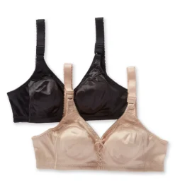 Bali Double Support Cool Comfort Wirefree Bra - 2 Pack 3820PK -Simone Perele Bikinis Shop bali bal001 3820pk cs2