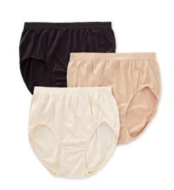 Bali Comfort Revolution Microfiber Brief Panty - 3 Pack DFAK88 -Simone Perele Bikinis Shop bali bal001 dfak88 cs2