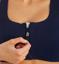 Brooks Dare Zip Front DriLayer Sports Bra 350075 -Simone Perele Bikinis Shop brooks movc01 350075 cs1