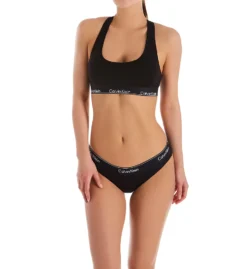 Calvin Klein Modern Cotton Unlined Racerback Bralette F3785 -Simone Perele Bikinis Shop calvin klein cal001 f3785 cs2