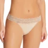 Calvin Klein Micro Lace Trim Thong Panty QD3779
