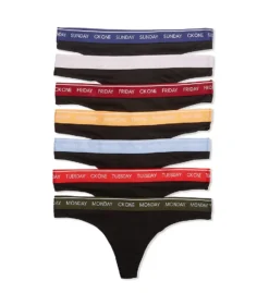 Calvin Klein CK One Thong - 7 Pack QF5937 -Simone Perele Bikinis Shop calvin klein cal001 qf5937 cs2