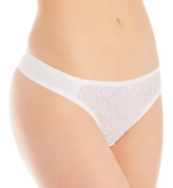 Carnival Tuxedo Lace Microfiber Low Rise Thong 3127