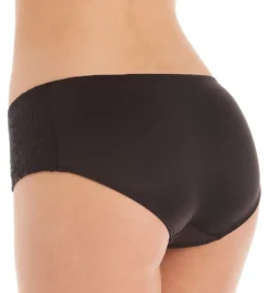 Carnival Tuxedo Lace Microfiber Boyshort Panty 3147 -Simone Perele Bikinis Shop carnival carn01 3147 bs