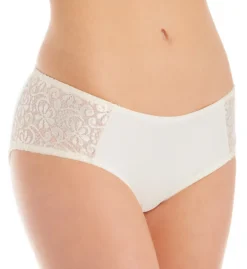 Carnival Tuxedo Lace Microfiber Boyshort Panty 3147