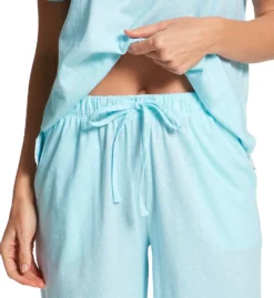 Carole Hochman Short Sleeve Top & Capri Pajama Set CH32555 -Simone Perele Bikinis Shop carole hochman caho01 ch32555 cs4