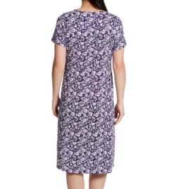 Carole Hochman Jersey Knit 42 Inch Short Sleeve Waltz Nightgown CH72352 -Simone Perele Bikinis Shop carole hochman caho01 ch72352 bs