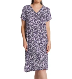 Carole Hochman Jersey Knit 42 Inch Short Sleeve Waltz Nightgown CH72352