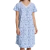 Carole Hochman 100% Cotton Blue Dream Short Sleeve Waltz Gown CH82401