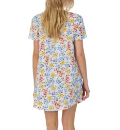 Carole Hochman 100% Cotton Knit Short Sleeve Chemise CH82551 -Simone Perele Bikinis Shop carole hochman caho01 ch82551 bs