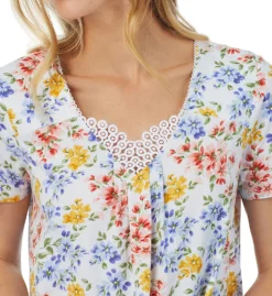 Carole Hochman 100% Cotton Knit Short Sleeve Chemise CH82551 -Simone Perele Bikinis Shop carole hochman caho01 ch82551 cs2