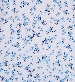 Carole Hochman Blue Toile 3/4 Sleeve Notch Collar PJ Set CH92454 -Simone Perele Bikinis Shop carole hochman caho01 ch92454 cs1