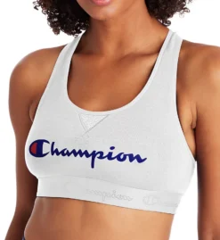 Champion The Authentic Racerback Script Logo Sports Bra B1429G