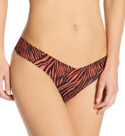 Commando Printed Thong Low-Rise CTP