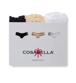 Cosabella Dolce Thong - 3 Pack DLP3321 -Simone Perele Bikinis Shop cosabella cos001 dlp3321 cs1