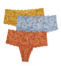 Cosabella Never Say Never Metallic Comfie Thongs - 3 Pack NSM3343 -Simone Perele Bikinis Shop cosabella cos001 nsm3343 cs2