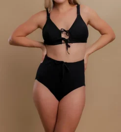 Cottonique Latex Free Organic Cotton Drawstring Bra W12218 -Simone Perele Bikinis Shop cottonique cot01 w12218 cs5