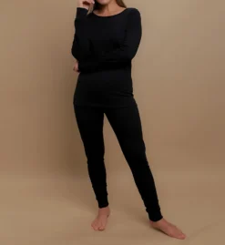 Cottonique Latex Free Cotton Thermal Base Layer Legging W12239 -Simone Perele Bikinis Shop cottonique cot01 w12239 cs1