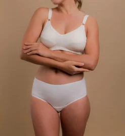 Cottonique Latex Free Organic Cotton Waist Brief - 2 Pack W22200C -Simone Perele Bikinis Shop cottonique cot01 w22200c cs4