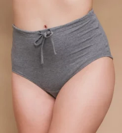 Cottonique Latex Free Organic Cotton Drawstring Brief 2 Pack W22219
