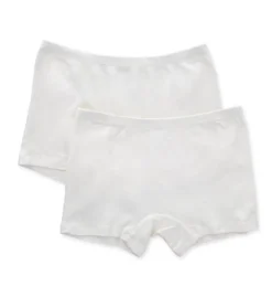 Cottonique Latex Free Organic Cotton Boyleg Panty - 2 Pack W22223 -Simone Perele Bikinis Shop cottonique cot01 w22223 cs2