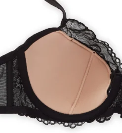 Creme Bralee Love Me Tender Floral Lace Half-Cup Padded Bra 19002 -Simone Perele Bikinis Shop creme bralee crem01 19002 cs2