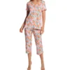 Cuddl Duds Short Sleeve Cropped PJ Set 8712881