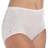 Cuddl Duds Lorraine Nylon Full Brief Panty With Picot Trim LR103