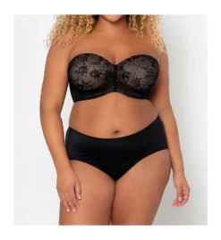 Curvy Couture Strapless Sensation 7-Way Uplift Bra 1211 -Simone Perele Bikinis Shop curvy couture cuco01 1211 cs2