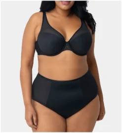 Curvy Couture Diamond Net High Apex Bra 1336 -Simone Perele Bikinis Shop curvy couture cuco01 1336 cs2