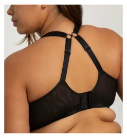 Curvy Couture Sheer Mesh Bralette 1355 -Simone Perele Bikinis Shop curvy couture cuco01 1355 cs1