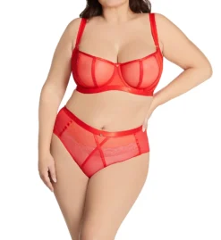Curvy Kate Scantilly Sheer Chic Balcony Bra ST1310 -Simone Perele Bikinis Shop curvy kate cuka01 st1310 cs1