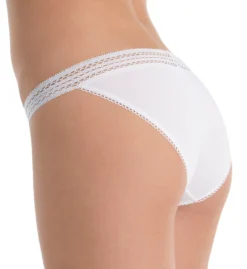 DKNY Classic Cotton Lace Trim Bikini Panty DK5006 -Simone Perele Bikinis Shop dkny dkny01 dk5006 bs
