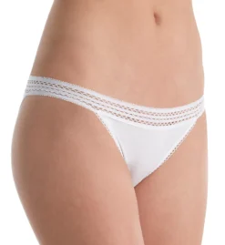 DKNY Classic Cotton Lace Trim Bikini Panty DK5006