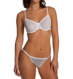 DKNY Monogram Mesh String Bikini Panty DK5030 -Simone Perele Bikinis Shop dkny dkny01 dk5030 cs1