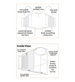 Dominique Ariel Hidden Underwire Longline Bra 8541 -Simone Perele Bikinis Shop dominique dom001 8541 cs2