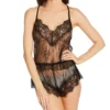 Dreamgirl Floral Lace Camisole And Short Set 12171