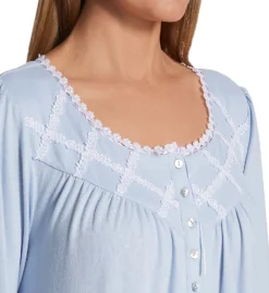 Eileen West Brushed Sweater Knit Long Sleeve Ballet Nightgown 5025059 -Simone Perele Bikinis Shop eileen west eilw01 5025059 cs1