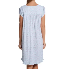 Eileen West 100% Cotton Jersey Knit Cap Sleeve Short Gown 5025090 -Simone Perele Bikinis Shop eileen west eilw01 5025090 bs