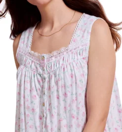 Eileen West 100% Cotton Jersey Knit Sleeveless Short Gown 5026602 -Simone Perele Bikinis Shop eileen west eilw01 5026602 cs2